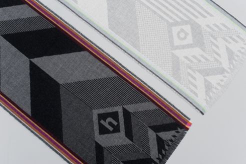 EMLYN FIRTH AND ANGHARAD MCLAREN / HOME/AWAY SCARVES