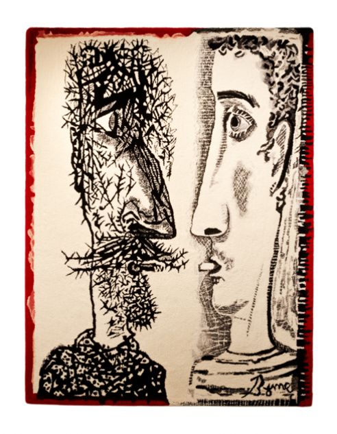 John Byrne 'Father of the Man', 2310mm x 1600mm 